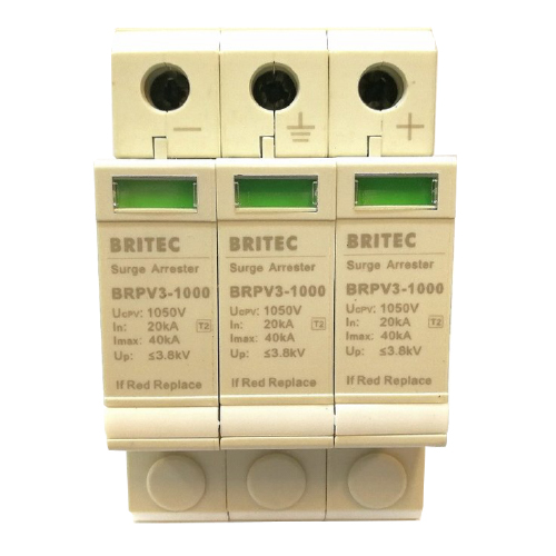 Protector con descarga atmosferica 1000V corritente Continua